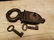 Wrought Iron Trunk Chest Box Crab Lock Key Padlock - 12
