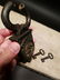 Wrought Iron Trunk Chest Box Crab Lock Key Padlock - 5