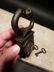 Wrought Iron Trunk Chest Box Crab Lock Key Padlock - 7