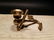 Brass Nautical Ships Boat Anchor Candle Holder - 5