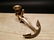 Brass Nautical Ships Boat Anchor Candle Holder - 8