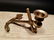Brass Nautical Ships Boat Anchor Candle Holder - 9