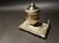 Brass Pen Holder Inkwell Desk Stand - 6
