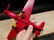 Cast Iron Red & Yellow Airplane Toy - 5