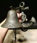 Cast Iron Anchor Wall Mount Bell - 7
