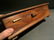 Hardwood Inkwell Writing Box Pen Desk Set w Inkwell & - 9
