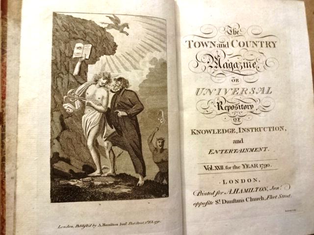 1790 Town and Country Benjamin Franklin Engravings (1 of 10)