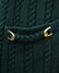 Celine Green cable knit cardigan - 4