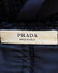 Prada Blue raw edge knit tweed skirt suit - 7