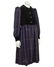 Yves Saint Laurent Purple tartan and black velvet