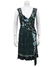 Prada Grey sequin & ruched pleated cocktail dress - 3