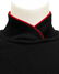 Ungaro Black wool knit sweater with oversewn florals - 4