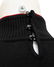 Ungaro Black wool knit sweater with oversewn florals - 5
