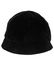 Saks Fifth Avenue Black cloche hat with feather - 3