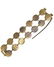 Celine Bronzed metal coin necklace and bracelet set - 3