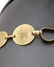 Celine Bronzed metal coin necklace and bracelet set - 5