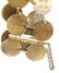 Celine Bronzed metal coin necklace and bracelet set - 8