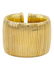 Anon Goldtone tubogas cuff