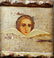 Antique 19c Russian icon of An Angel