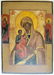 EARLY 1800s RARE ANTIQUE RUSSIAN ICON OF THREE HANDED