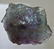 TRANSPARENT PURPLE FLUORITE CRYSTAL - 2