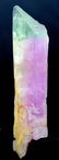 Bi Color Kunzite Spodumene Natural Crystal - V Shape - 3