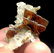 09 Grams Lovely Rare Bunch Of Red Brookite With Quartz