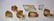 Natural & unheated~Orange Brown Topaz Rough Lot - 6