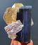 205 Gram Blue Cap Tourmaline with Pink Lepidolite & - 3