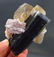 205 Gram Blue Cap Tourmaline with Pink Lepidolite & - 4