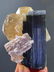 205 Gram Blue Cap Tourmaline with Pink Lepidolite & - 5