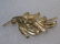 1940's Sterling Forstner Leaf Brooch, Vermeil, Layered, - 7
