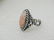 Sterling Carolyn Pollack Carved Flower Ring, Pink - 4