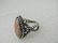 Sterling Carolyn Pollack Carved Flower Ring, Pink - 5