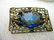 True Vintage Victorian Floral Filigree Brooch, Blue - 2