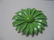 Vintage 1960's Huge Bright Green Daisy/Dahlia Brooch,