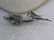 Vintage Articulated Wheat Brooch, Silver Tone - Tops - 8