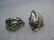 Vintage Sterling Danecraft Leaf Earrings, Screw Back, - 4