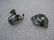 Vintage Sterling Danecraft Leaf Earrings, Screw Back, - 5