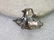 Vintage Sterling Silver Lily Vine Wide Band Woodland - 5