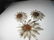 Vintage Sunflower Brooch & Clip Earrings Set, Sarah - 3