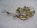 Vintage Van Dell Floral Brooch, 12kt G.F., Blue - 5