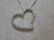 10kt Diamond Heart Pendant, 20" Necklace, 14kt chain,