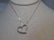 10kt Diamond Heart Pendant, 20" Necklace, 14kt chain, - 2