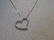 10kt Diamond Heart Pendant, 20" Necklace, 14kt chain, - 3