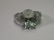 Sterling Silver Large CZ Statement Ring with Heart Side