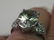Sterling Silver Large CZ Statement Ring with Heart Side - 6