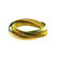 14k Yellow, Rose & White Gold Trinity Collection Ring