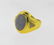 WOW 14k Yellow Gold, Diamond & Lavender Jade Lady Ring!