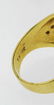 WOW 14k Yellow Gold, Diamond & Lavender Jade Lady Ring! - 4